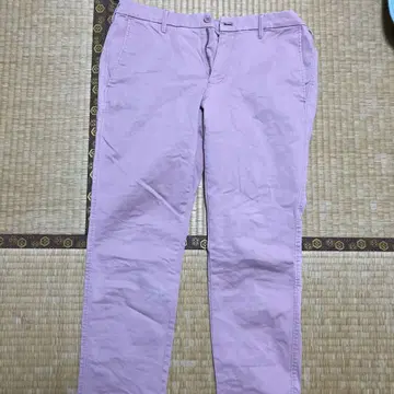핑크 치노 팬츠 허리 88cm