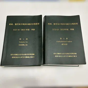 ICD-10 (2013년판) 개설 제1권 제3권