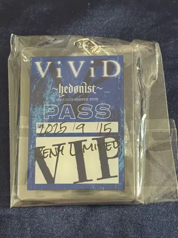 ViViD hedonist VIP PASS 9/15 NAGOYA