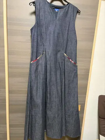 BLUE LABEL CRESTBRIDGE 데님 원피스 38