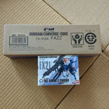 GUNDAM CONVERGE:CORE FAZZ와 풀아머 더블 제타