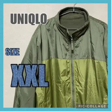 UNIQLO 플리스 나일론 자켓 리버서블 XXL