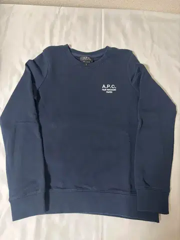 A.P.C. RUE MADE PARIS 맨투맨 트레이닝복 S 네이비