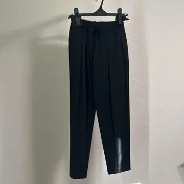 OHGA 마쉬멜로우 팬츠 black S 사이즈 보통 길이