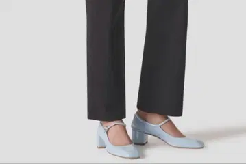 AEYDE 에나멜 메리 제인 펌프스