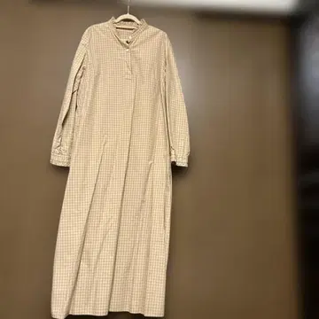 MACKINTOSH PHILOSOPHY 체크 무늬 긴팔 원피스