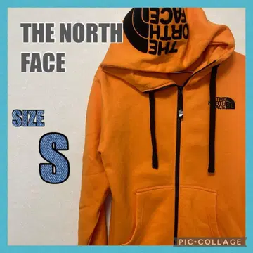 THE NORTH FACE 오렌지 후드티 S