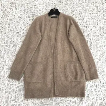 BRAHMIN 브라민 복슬복슬 캐시미어 100 롱 가디건