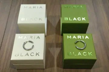 MARIA BLACK 후프 귀걸이 2개 세트