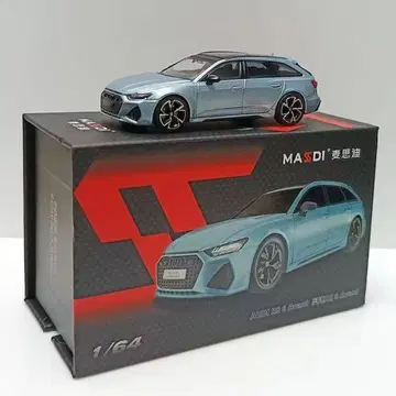[ Massdi 1/64 ] 아우디 RS6 아반트 ( 아이스 블루 )