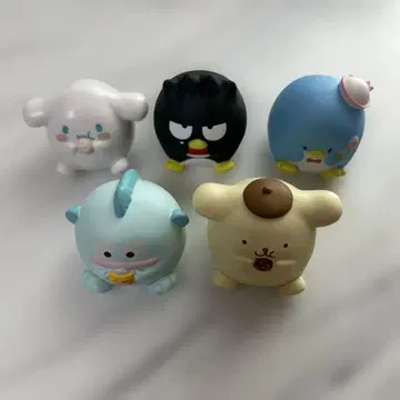 산리오 캐릭터즈 너무 많이 먹었어 - 5개 세트