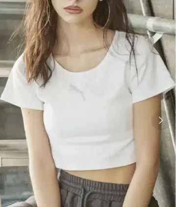 EVRIS (에브리리스) PUMA EVRIS SS TEE (화이트)