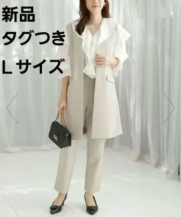 [ 새상품 ] Ranan 롱베스트 셋업 노카라