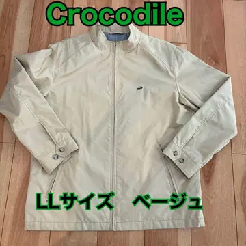 [ 새상품급 ] Crocodile 트윌 지퍼 포켓 부착 블루종 LL