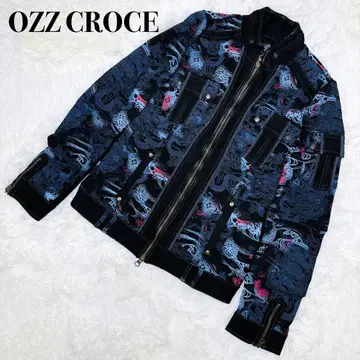 레어 OZZ CROCE 오즈크로체 드래곤 블루종 y2k