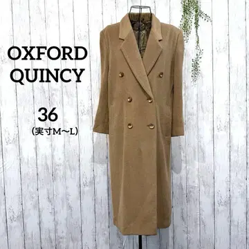 옥스퍼드 레어 극상 캐시미어 100% 롱 코트 카멜 새상품급