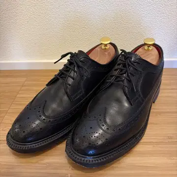REGAL Sho&co 윙팁 가죽 밑창 블랙 23.5