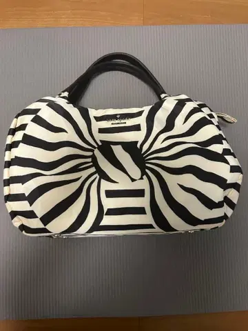kate spade 제브라 스트라이프 핸드백