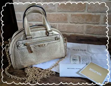 MICHAEL KORS 마이클코어스 체인 숄더백 골드