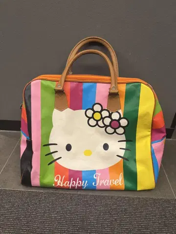 헬로키티 여행 가방 보스턴 백 희귀 레어