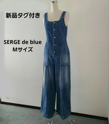 [ 새상품 ] 서지 드 블루 데님 살로펫 오버롤