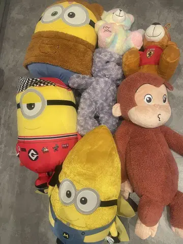 봉제 인형 7세트