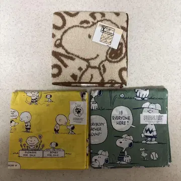 SNOOPY 스누피 손수건 세트 2