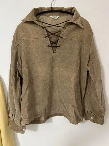60s 코듀로이 레이스업