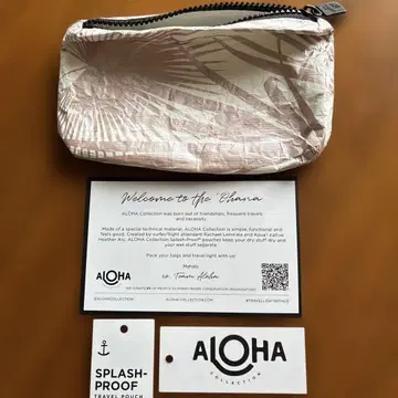 Aloha Collection 스플래쉬 방수 파우치