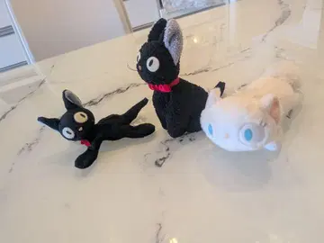 마녀 배달부 키키 봉제 인형 2개 세트 + 지지 자석 봉제 인형