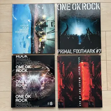 ONE OK ROCK PRIMAL FOOTMARK 사진북 세트