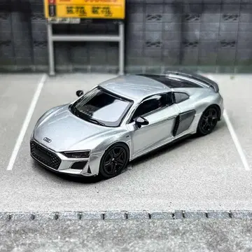 [ Massdi 1/64 ] 2022 아우디 R8 ( 실버 )
