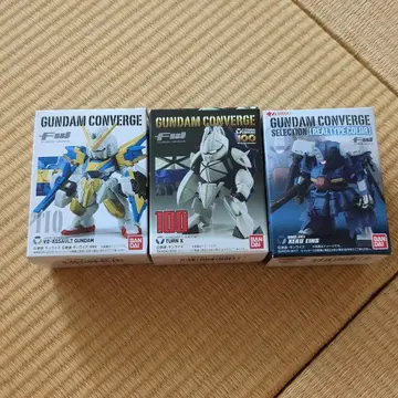 GUNDAM CONVERGE 피규어 3개 세트