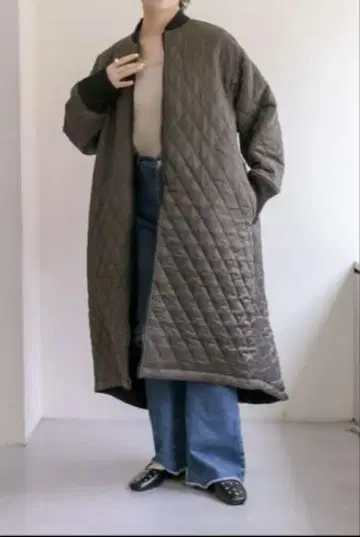 ear PAPILLONNER 리버서블 코트