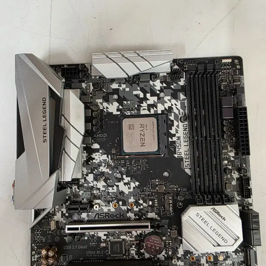 B450M Steel Legend ＋ Ryzen 7 3700X マザーボード B450M Steel