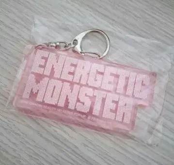 ENERGETIC MONSTER 로고 아크릴 키링