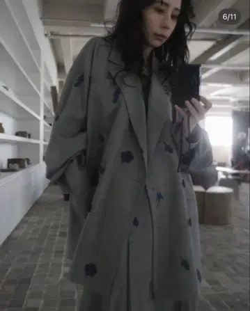 CHECK FLOWER PAPA JACKET ameri vintage