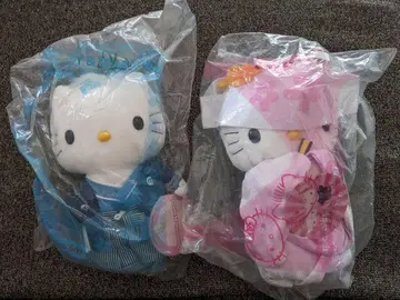 [ 미개봉 미사용 무료배송 ] 맥도날드 키티 봉제 인형 세트