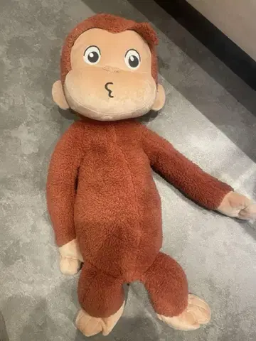 호기심 많은 조지 봉제 인형