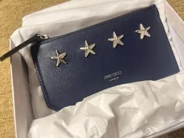 [ 미사용 새상품 ] JIMMY CHOO 프래그먼트 케이스 다크 네이비