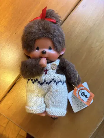 몽치치 봉제 인형 본체 레트로