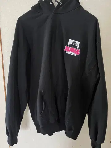 XLARGE 블랙 후드티 L 사이즈