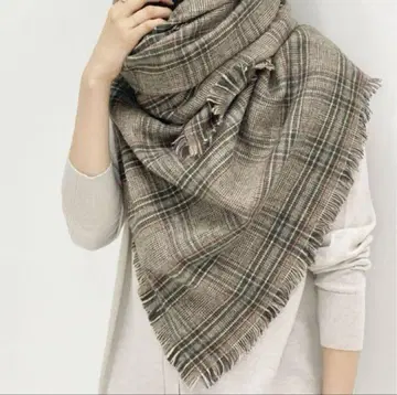 플라주 슬로우 JACK 스카프 캐시미어 블렌드 대형 스톨 플라주