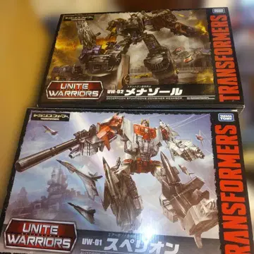UNITE WARRIORS UW-01 스페리온 & UW-02 메나조르