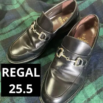 REGAL 비트 로퍼 블랙 25.5cm
