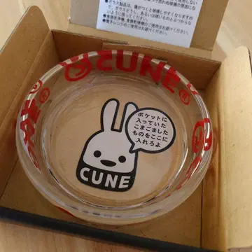 CUNE 자잘한 물건 수납 유리 트레이