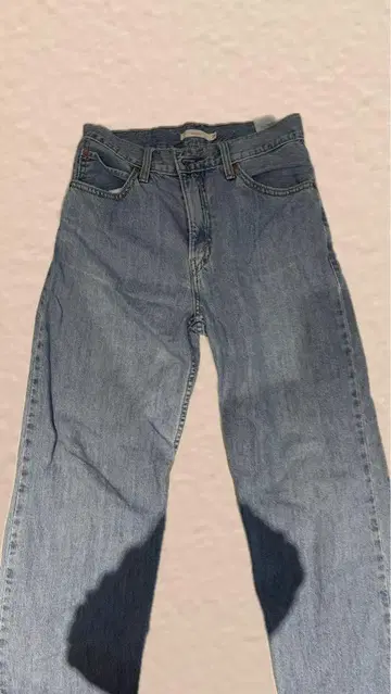 Levi's 블루 스트레이트 데님