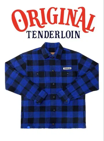 텐더 로인 T-BUFFALO JACKET BLUE L 사이즈 미사용