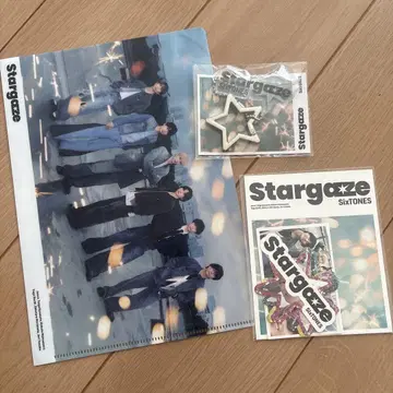 SixTONES Stargaze 특전 클리어 파일 세트