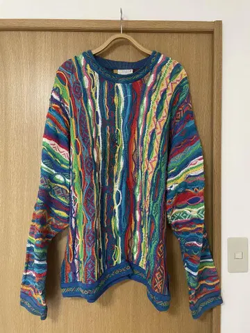 COOGI 1XL 컬러풀 니트